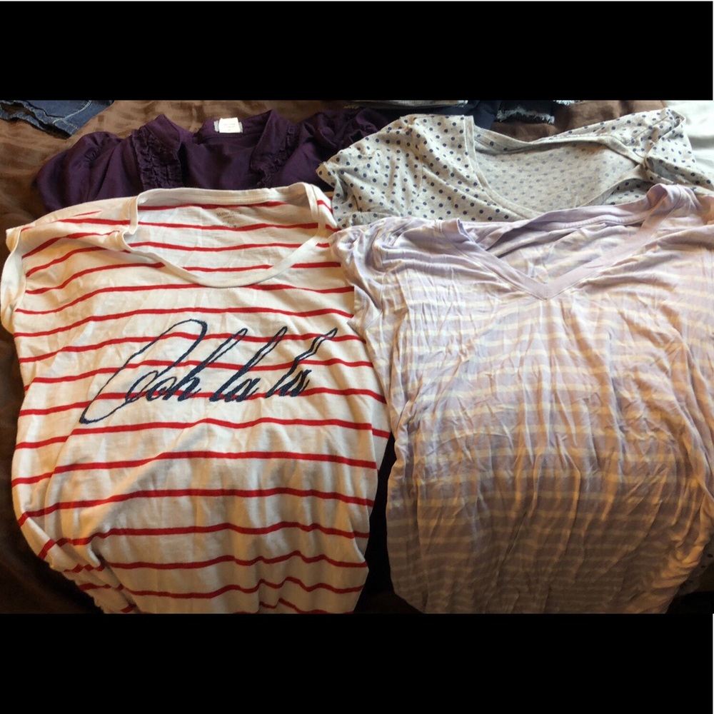 Maternity shirts